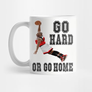 basketball go hard Mug